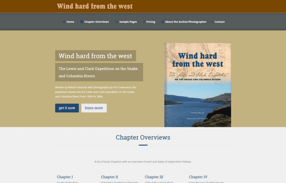Portfolio: Wind Hard from the West
